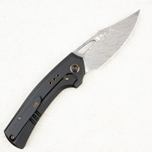 Нож WE Knife Nefaris, Damasteel, Nebula Carbon / Titanium Handle - складной туристические ножи из стали Нож WE Knife Nefaris, Damasteel, Nebula Carbon / Titanium Handle - складной туристические ножи из стали