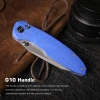 Нож Remette Cool Whale, 14C28N, CNC G10 Blue Handle, RTCL-GN5