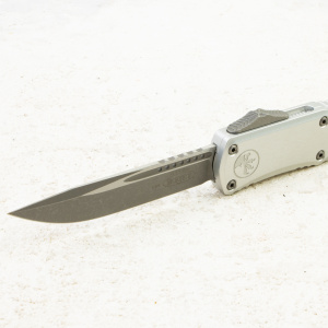 Нож Microtech Hera II Mini, Apocalyptic, M390, Aluminium Clear, 1703M-10 Нож Microtech Hera II Mini, Apocalyptic, M390, Aluminium Clear, 1703M-10