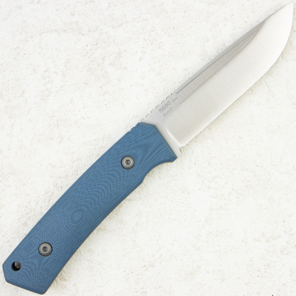Нож OWL Barn F, N690 Cryo, G10 Navy Blue, Kydex