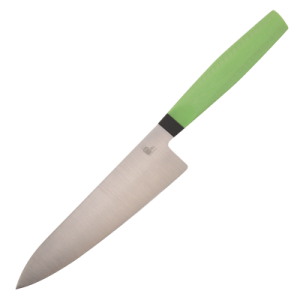 Нож мини шеф OWL CH160 F, N690 Cryo, G10 Green Handle