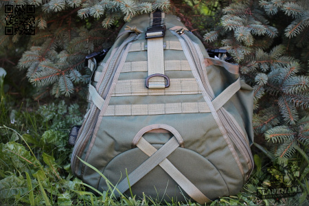 Однолямочный тактический рюкзак Kiwidition Maura, Зеленый - купить в интернет-магазине Blademan