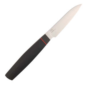 Нож овощной OWL P80 F, N690 Cryo, G10 Black Handle