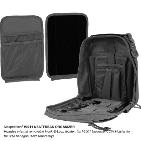 Сумка MAXPEDITION Neatfreak Organizer, Black, 211B Сумка MAXPEDITION Neatfreak Organizer, Black, 211B