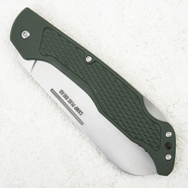 Нож Ontario Camp Plus Bread Knife, 43101, Stainless, Green