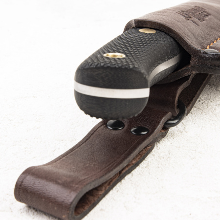 Нож Южный Крест Барибал, CPR, Конвекс, Микарта Черная, Насечка - купить в интернет-магазине Blademan