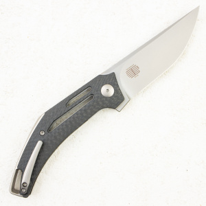 Нож WE Knife Speedliner, CPM 20CV, Twill Carbon Fiber / Titanium Handle - складной туристические ножи из стали Нож WE Knife Speedliner, CPM 20CV, Twill Carbon Fiber / Titanium Handle - складной туристические ножи из стали