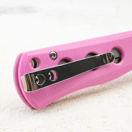 Нож QSP Canary Folder, 14C28N, White G10 Handle, QS150-H1