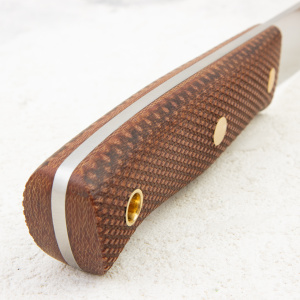 Нож Южный Крест Росомаха, N690, Микарта Койот, Конвекс Нож Южный Крест Росомаха, N690, Микарта Койот, Конвекс - купить в интернет-магазине Blademan