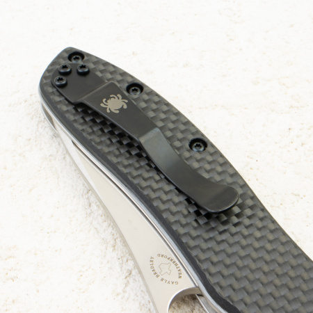 Нож Spyderco Bradley Folder 2, CPM M4, Carbon Fiber/ G10 Laminate Black, C134CFP2 Нож Spyderco Bradley Folder 2, CPM M4, Carbon Fiber/ G10 Laminate Black, C134CFP2