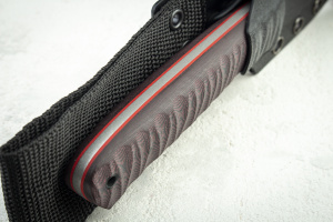 Нож Apus Knives Raider mini, N690, G10 Red-Black, Kydex Classic Нож Apus Knives Raider mini, N690, G10 Red-Black, Kydex Classic - купить в интернет-магазине Blademan