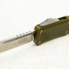 Нож Microtech Hera II Mini 30th Anniversary, Stonewash, M390, Aluminium OD Green, 1703M-10 Нож Microtech Hera II Mini 30th Anniversary, Stonewash, M390, Aluminium OD Green, 1703M-10