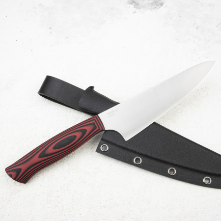 Нож минишеф OWL S160 F, N690 Cryo, G10 Black/Red + Ножны Kydex - купить в интернет-магазине Blademan