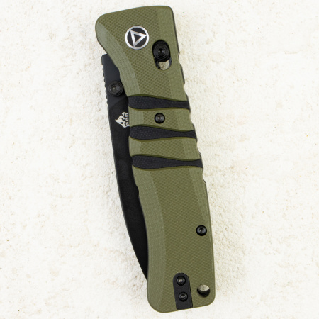 Нож QSP Ripley, Black 14C28N, G10 Olive/Black, QS160-C2 Нож QSP Ripley, Black 14C28N, G10 Olive/Black, QS160-C2
