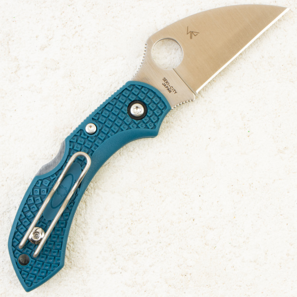 Нож Spyderco Dragonfly 2 Wharncliffe, K390, FRN Blue, C28FP2WK390