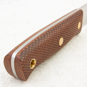 Нож Южный Крест Росомаха, VG-10, Микарта Койот, Конвекс - купить в интернет-магазине Blademan