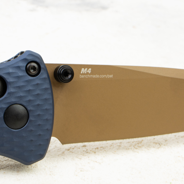 Нож Benchmade Bailout, M4, 6061-T6 Aluminum Blue, 537FE-02
