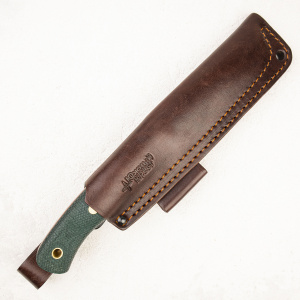 Нож Южный Крест Барибал, N690, Конвекс, Микарта Изумруд, Насечка Нож Южный Крест Барибал, N690, Конвекс, Микарта Изумруд, Насечка - купить в интернет-магазине Blademan