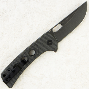 Нож QSP Unicorn, Black Stonewashed 14C28N, Micarta Dark Brown, QS156-A2 Нож QSP Unicorn, Black Stonewashed 14C28N, Micarta Dark Brown, QS156-A2