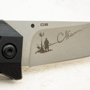 Mr.Blade Bang, D2, Stonewashed, G10 Black Mr.Blade Bang, D2, Stonewashed, G10 Black