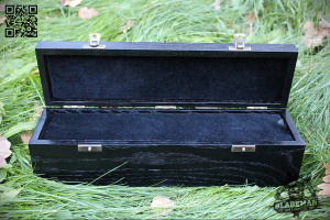 Dubox Шкатулка из Дуба с двойным дном, Черный - купить в интернет-магазине Blademan