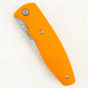 Mr.Blade Zipper, D2, G10 Orange Mr.Blade Zipper, D2, G10 Orange