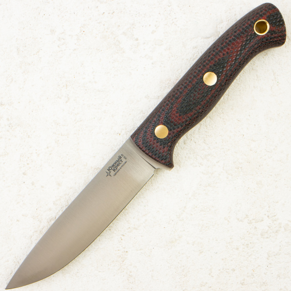 Нож Южный Крест Шершень L, VG-10, Convex, Micarta Black/Red, Насечка