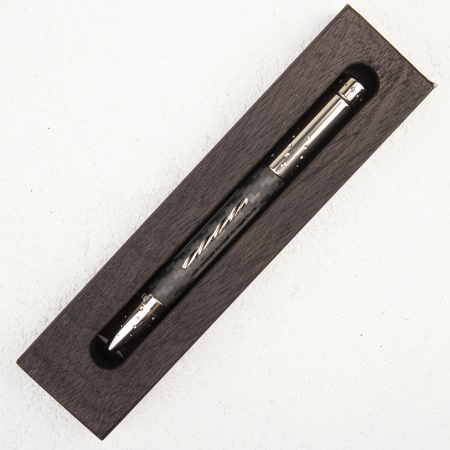 Ручка lion STEEL Nyala, Carbon Fiber, Silver - купить в интернет-магазине Blademan