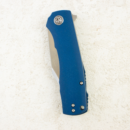 Нож Petrified Fish Victor, К110, Satin, Micarta Blue Handle, PFP03BMP Нож Petrified Fish Victor, К110, Satin, Micarta Blue Handle, PFP03BMP