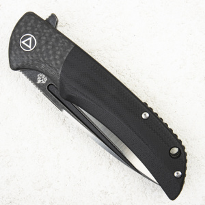 Нож QSP Harpyie, S35VN, Carbon Fiber/G10 Black, QS129-A Нож QSP Harpyie, S35VN, Carbon Fiber/G10 Black, QS129-A