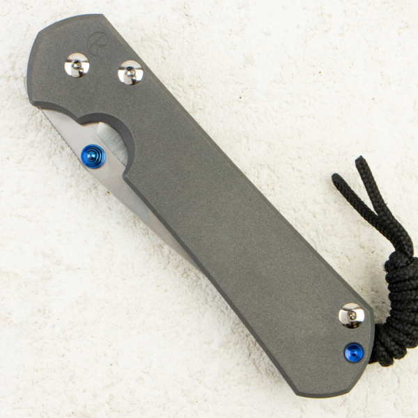 Нож Chris Reeve Large Sebenza 31 Plain, Polished CPM MagnaCut, Titanium Handle, L31-1014