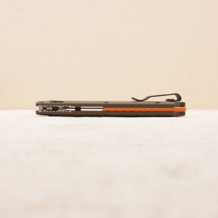 Нож Benchmade Taggedout, S45VN, OD Green G10 Handle, 15536