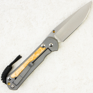 Нож Chris Reeve Large Sebenza 31 Inlay, CPM MagnaCut, Titanium/Box Elder Handle, L31-1108 Нож Chris Reeve Large Sebenza 31 Inlay, CPM MagnaCut, Titanium/Box Elder Handle, L31-1108