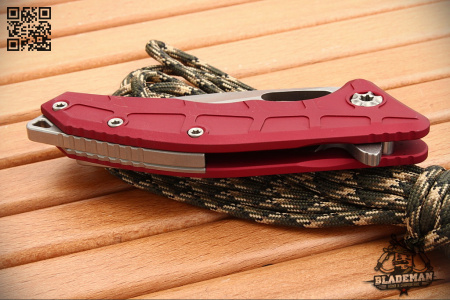 Нож Heretic Knives Martyr Red Stonewash Standard - купить в интернет-магазине Blademan