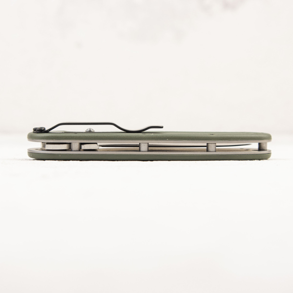 Нож Ontario Rat 2, AUS-8, Satin, Olive Handle, 8860OD