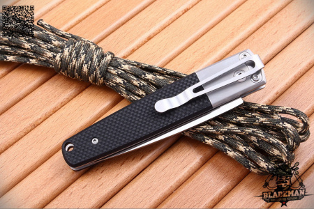 Нож Ganzo G7211, Satin, черный - купить в интернет-магазине Blademan