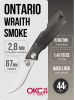 Нож Ontario Wraith (ICE Series) Smoke, 68798, 1.4116 SS, Black Нож Ontario Wraith (ICE Series) Smoke, 68798, 1.4116 SS, Black
