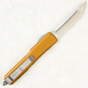Нож Microtech Ultratech Tanto, Satin, M390, Aluminum Tan, 123-4 TA Нож Microtech Ultratech Tanto, Satin, M390, Aluminum Tan, 123-4 TA