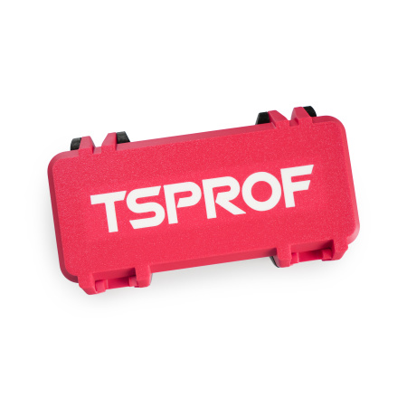 Кейс для абразивов TSPROF, пластик, 7 мест, TS-MS2401570 Кейс для абразивов TSPROF, пластик, 7 мест, TS-MS2401570
