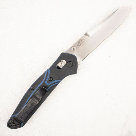 Нож Benchmade Osborne 940-1501, CPM-20CV, G10 Black/Blue Нож Benchmade Osborne 940-1501, CPM-20CV, G10 Black/Blue - купить в интернет-магазине Blademan