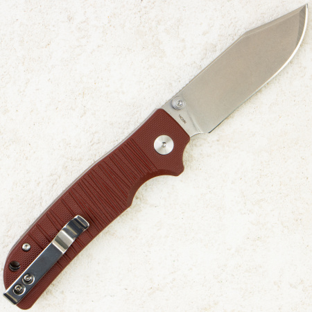 Нож QSP Kali, Stonewashed 14C28N, G10 Dark Red, QS159-A1 Нож QSP Kali, Stonewashed 14C28N, G10 Dark Red, QS159-A1