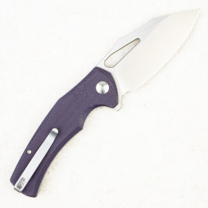 CIVIVI BullTusk Flipper & Thumb Hole Knife Purple C23017-3 CIVIVI BullTusk Flipper & Thumb Hole Knife Purple C23017-3