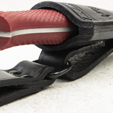 Нож Южный Крест Рыбацкий L, N690, Микарта Красная - купить в интернет-магазине Blademan