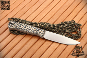 OWL Otus F, Sleipner, G10 тигр белый, Кожа - купить в интернет-магазине Blademan