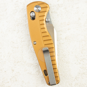Нож QSP Dolphin, Stonewash-Satin, 14C28N, Aluminum Champagne Handle, QS165-A1 Нож QSP Dolphin, Stonewash-Satin, 14C28N, Aluminum Champagne Handle, QS165-A1