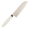 Нож Сантоку OWL Knife SA160 F, N690 Cryo, G10 White Handle