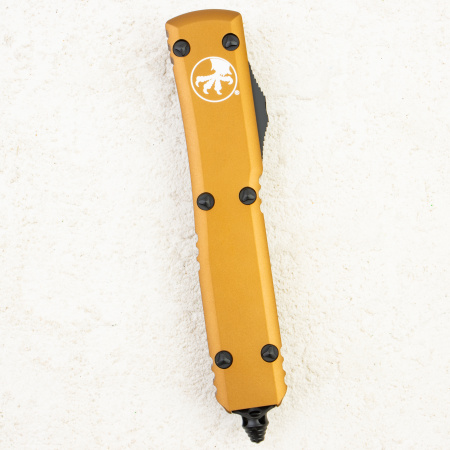 Нож Microtech Ultratech Tanto, Black Standart, M390, Aluminum Tan, 123-1 TA Нож Microtech Ultratech Tanto, Black Standart, M390, Aluminum Tan, 123-1 TA