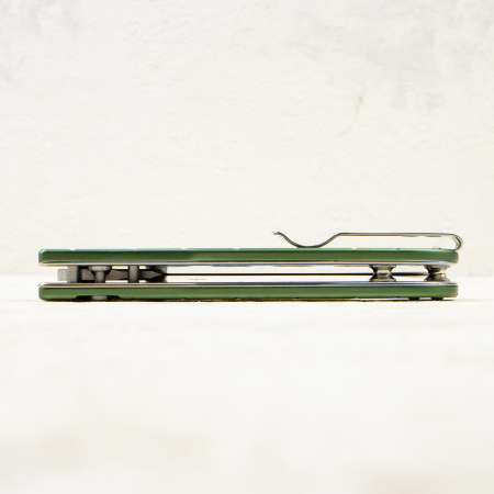 Нож QSP Kali, Stonewashed 14C28N, Aluminium Green, QS159-E1 Нож QSP Kali, Stonewashed 14C28N, Aluminium Green, QS159-E1