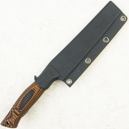 Нож OWL S130 F Универсал, N690 Cryo, G10 Black/Orange, Kydex