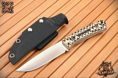 Нож OWL Barn F, M390, G10 Tiger-Orange, Kydex - купить в интернет-магазине Blademan